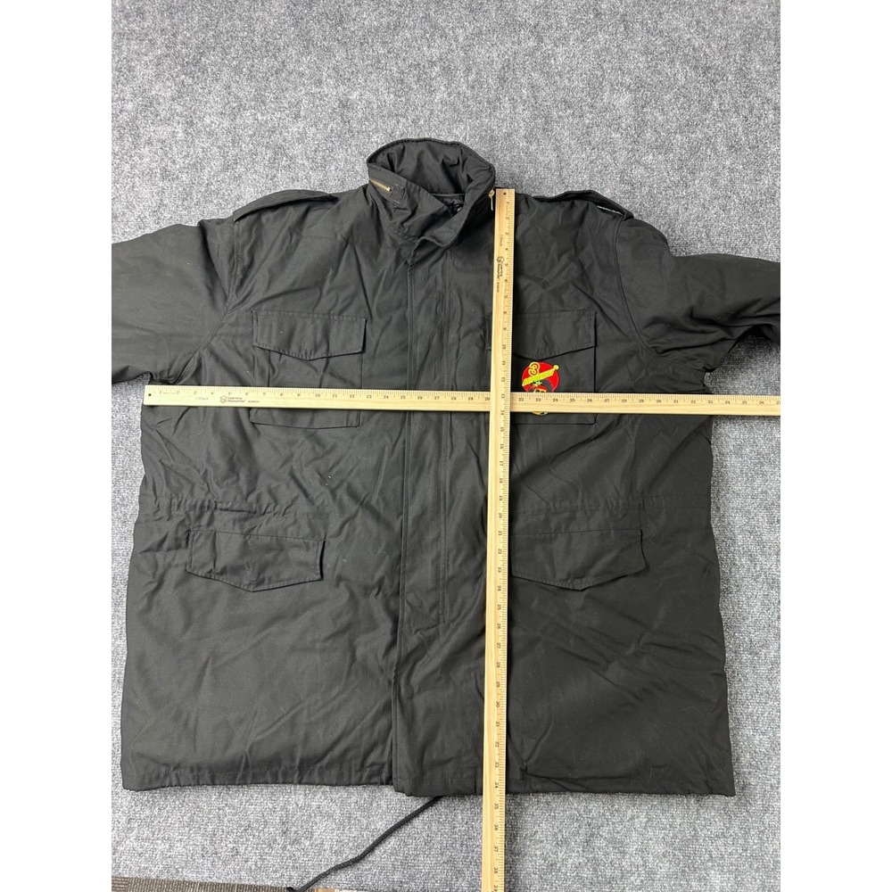 VTG RARE Rothco 6XL Black‎ Field Jacket "Dopeville" Graphic Full Zip NEW - Picture 7 of 10